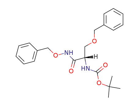 Benzyl-N-(tert-butyloxycarbonyl)-O-benzyl-(S)-serinehydroxamate
