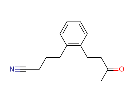 Benzenebutanenitrile, 2-(3-oxobutyl)-