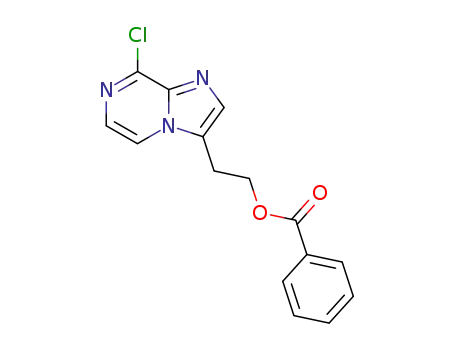 Imidazo[1,2-a]pyrazine-3-ethanol, 8-chloro-, benzoate (ester)