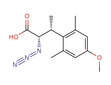 (2S,3R) 2-azido-3-(4'-methoxy-2',6'-dimethylphenyl)butanoic acid