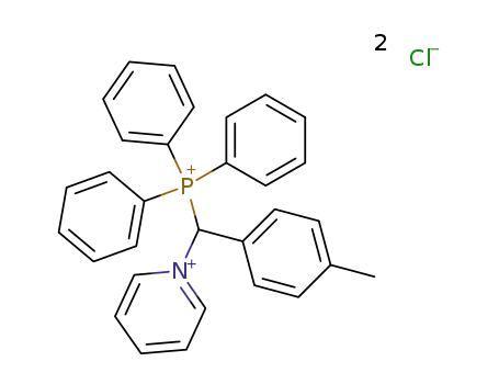 N-<(triphenylphosphonio)(4-methylphenyl)methyl>-pyridinium dichloride