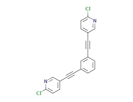 1,3-bis(5-ethynyl-2-chloropyridyl)benzene
