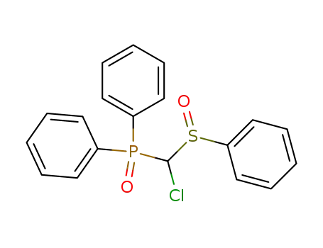 Phosphine oxide, [chloro(phenylsulfinyl)methyl]diphenyl-