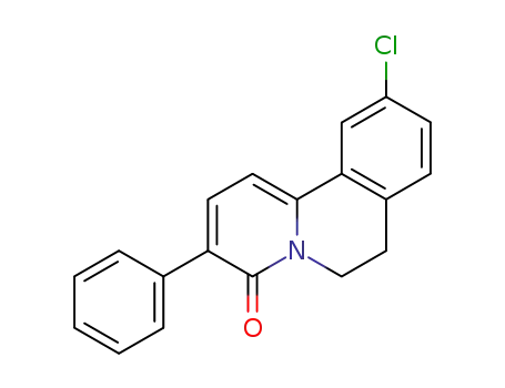 10-Chloro-3-phenyl-6,7-dihydro-pyrido[2,1-a]isoquinolin-4-one