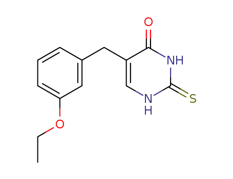 5-[(3-Ethoxyphenyl)methyl]-2-sulfanylidene-2,3-dihydropyrimidin-4(1H)-one