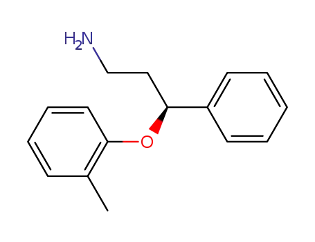 Molecular Structure of 191729-89-2 ((S)-3-Phenyl-3-o-tolyloxy-propylamine)