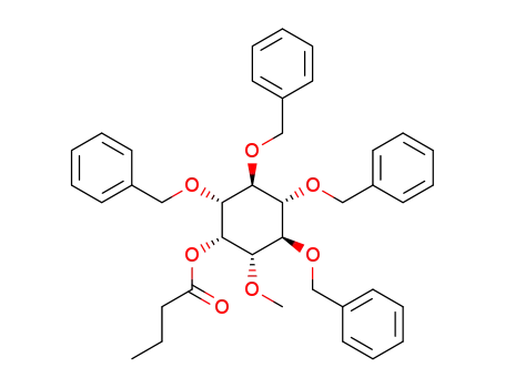D-3,4,5,6-Tetra-O-benzyl-2-O-butyryl-1-O-methyl-myo-inositol