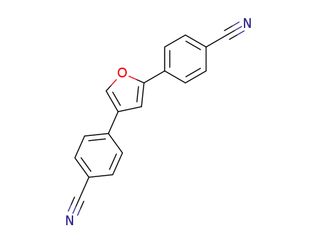 2,4-bis(4-cyanophenyl)furan