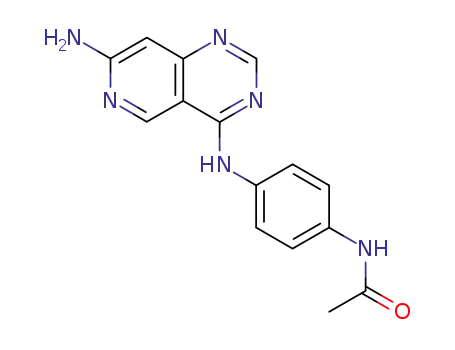 Acetamide, N-[4-[(7-aminopyrido[4,3-d]pyrimidin-4-yl)amino]phenyl]-