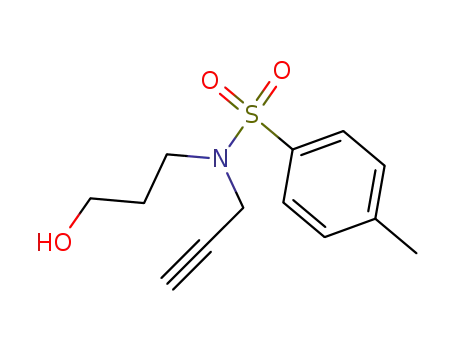 N-(3-hydroxypropyl)-4-methyl-N-prop-2-ynylbenzenesulfonamide