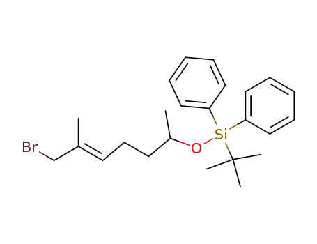 (6-bromo-1,5-dimethylhex-4(E)-enyloxy)-tert-butyldiphenylsilane