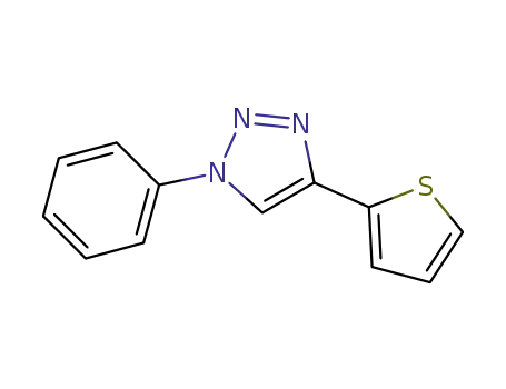 1-phenyl-4-(thiophene-2-yl)-1H-1,2,3-triazole