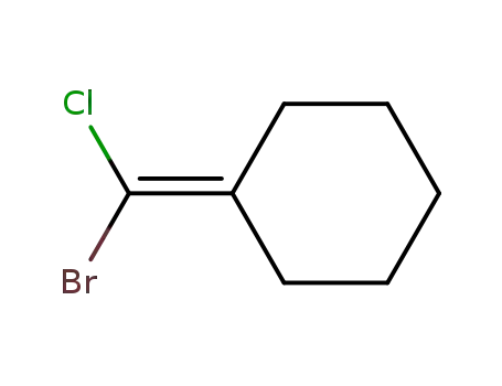 Cyclohexane, (bromochloromethylene)-
