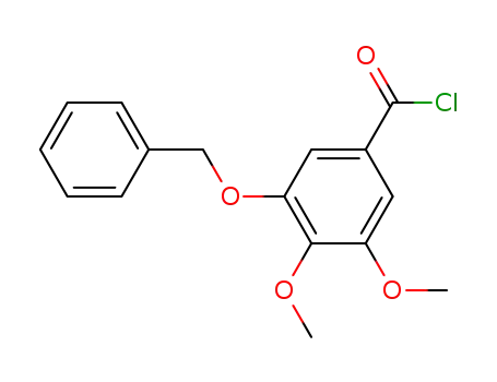 3-(Benzyloxy)-4,5-dimethoxybenzoyl chloride