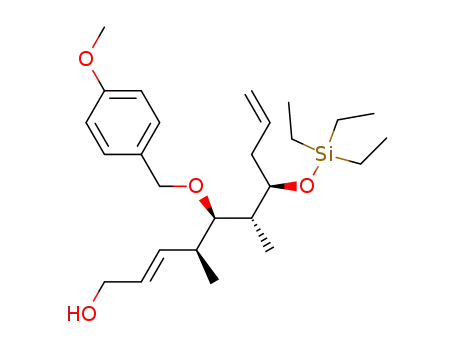 2,9-Decadien-1-ol,
5-[(4-methoxyphenyl)methoxy]-4,6-dimethyl-7-[(triethylsilyl)oxy]-,
(2E,4S,5R,6R,7R)-