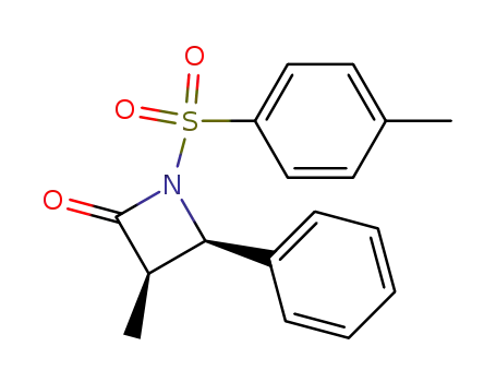 (3R,4R)-3-methyl-4-phenyl-1-tosylazetidin-2-one