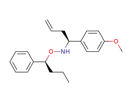 (S)-1-(4-Methoxyphenyl)-N-[(S)-1-phenylbutoxy]but-3-enylamine