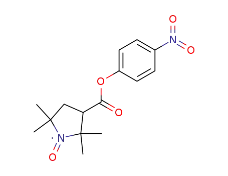 Molecular Structure of 21913-97-3 (3-(4-NITROPHENOXYCARBONYL)-2,2,5,5-TETRAMETHYL-1-PYRROLIDINYLOXY)