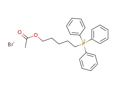 Phosphonium, [5-(acetyloxy)pentyl]triphenyl-, bromide