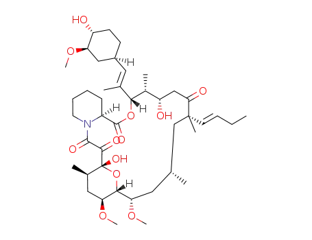 17-but-1-enyl-1,14-dihydroxy-12-[2-(4-hydroxy-3-methoxy-cyclohexyl)-1-methyl-vinyl]-21,23-dimethoxy-13,17,19,25-tetramethyl-11,26-dioxa-4-aza-tricyclo[20.3.1.0<sup>4,9</sup>]hexacosane-2,3,10,16-tetraone
