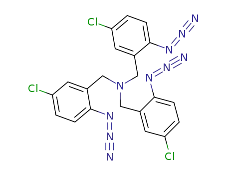Tris-(2-azido-5-chloro-benzyl)-amine