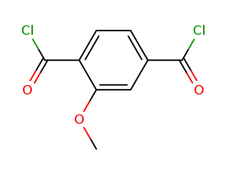 Molecular Structure of 3217-34-3 (methoxyterephthaloyl chloride)