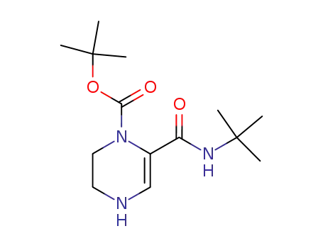 1-tert-butoxycarbonyl-1,4,5,6-tetrahydropyrazine-2-(N-tert-butyl)carboxamide
