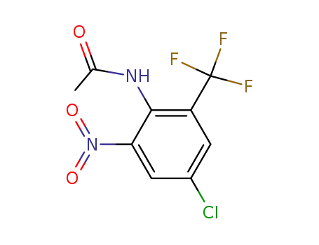 N-[4-chloro-2-nitro-6-(trifluoromethyl)phenyl]acetamide