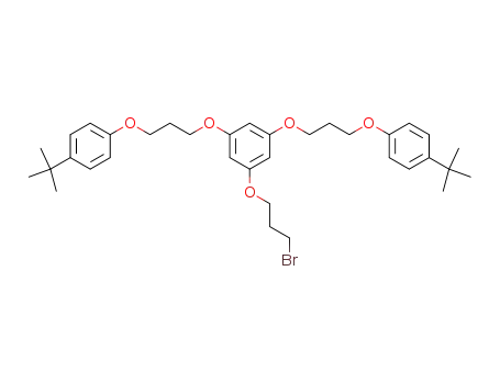 1-(3-Bromo-propoxy)-3,5-bis-[3-(4-tert-butyl-phenoxy)-propoxy]-benzene