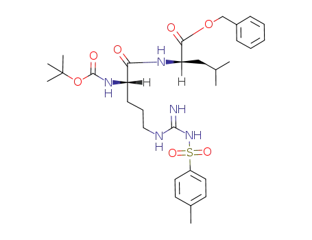 N<sup>α</sup>-t-butoxycarbonyl-N<sup>g</sup>-tosylarginyl-D-leucine benzyl ester