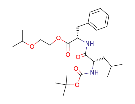 (S)-2-((S)-2-tert-Butoxycarbonylamino-4-methyl-pentanoylamino)-3-phenyl-propionic acid 2-isopropoxy-ethyl ester