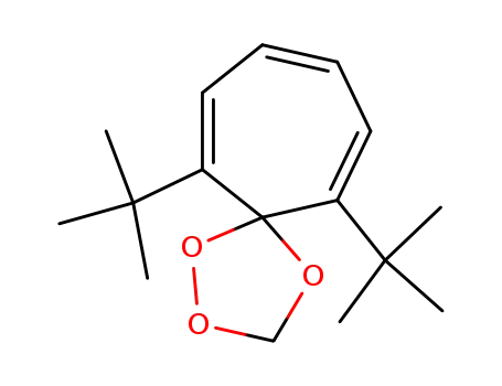 6,11-Di-tert-butyl-1,2,4-trioxa-spiro[4.6]undeca-6,8,10-triene