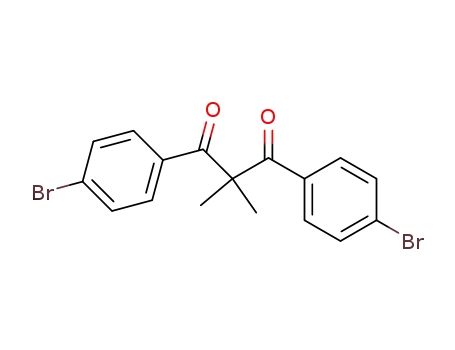Molecular Structure of 155886-75-2 (1,3-Propanedione, 1,3-bis(4-bromophenyl)-2,2-dimethyl-)
