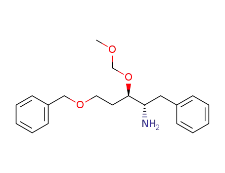2-amino-5-O-benzyl-1,2,4-trideoxy-3-O-(methoxymethyl)-1-phenyl-D-threo-pentitol