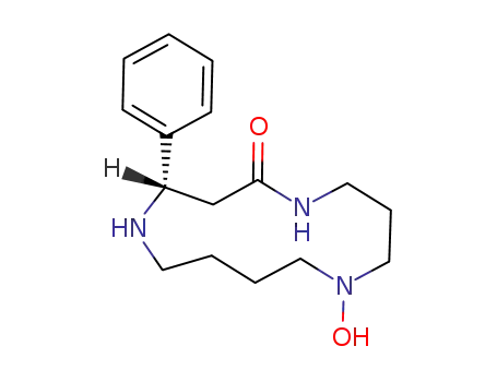(2S)-9-hydroxy-2-phenyl-1,5,9-triazacyclotridecan-4-one