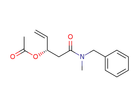 (S)-N-Benzyl-N-methyl-3-acetoxy-4-pentenamide