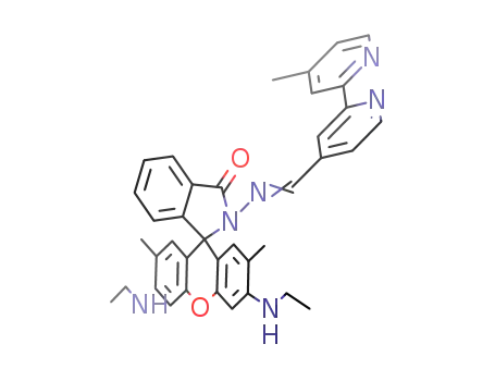 C<sub>20</sub>H<sub>8</sub>NO(O)(NHC<sub>2</sub>H<sub>5</sub>)2(CH<sub>3</sub>)2NCH(C<sub>5</sub>H<sub>3</sub>N)2CH<sub>3</sub>