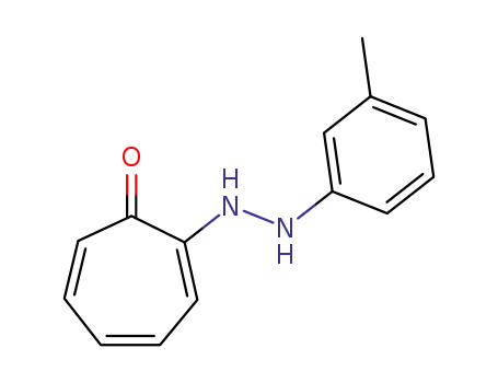 2-<2-(m-tolyl)hydrazino>tropone
