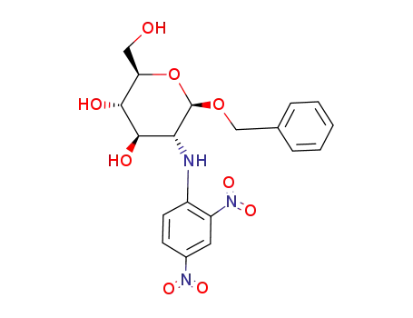 benzyl 2-deoxy-2-(2,4-dinitroanilino)-β-D-glucopyranoside