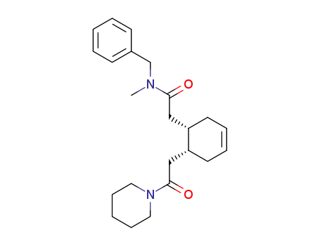 N-Benzyl-N-methyl-2-[(1S,6R)-6-(2-oxo-2-piperidin-1-yl-ethyl)-cyclohex-3-enyl]-acetamide