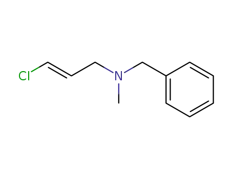 Molecular Structure of 173321-72-7 ((E)-N-benzyl-N-methyl-3-chloroprop-2-ene-1-ylamine)