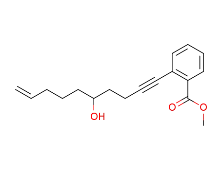 Methyl 2-(5-hydroxydec-9-en-1-ynyl)benzoate