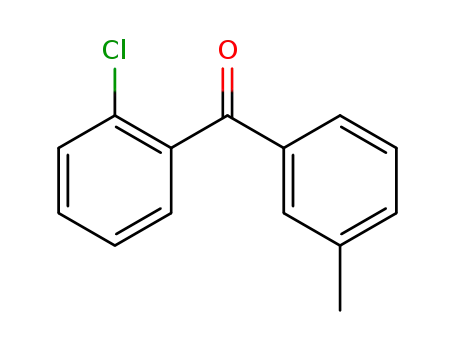 Molecular Structure of 131822-46-3 (2-CHLORO-3'-METHYLBENZOPHENONE)