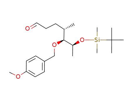 (4S,5S,6S)-6-(tert-Butyl-dimethyl-silanyloxy)-5-(4-methoxy-benzyloxy)-4-methyl-heptanal