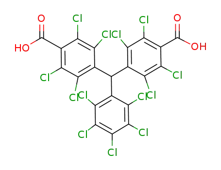 αH-(Tridecachlorotriphenyl)methane-4,4'-dicarboxylic acid