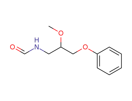 N-(2-methoxy-3-phenoxypropyl)formamide
