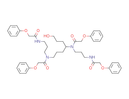 N-(1-(3-Hydroxy-propyl)-4-{(2-phenoxy-acetyl)-[3-(2-phenoxy-acetylamino)-propyl]-amino}-butyl)-2-phenoxy-N-[3-(2-phenoxy-acetylamino)-propyl]-acetamide