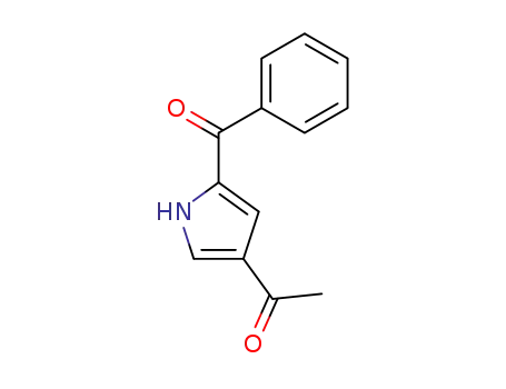 1-(5-benzoyl-1H-pyrrol-3-yl)ethanone