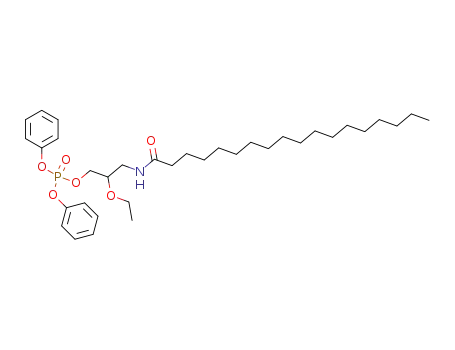 (+/-)-3-octadecanamido-2-ethoxypropyl diphenyl phosphate