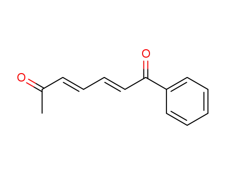 Molecular Structure of 160196-16-7 (1-phenyl-1,6-dioxo-hepta-2,4-(E,E)-diene)